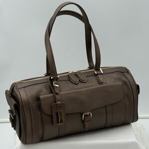 MORABITO 1905 PARIS - ORSAY POLOCHON 36 Bag in Metallic Taupe - Royal Warrant